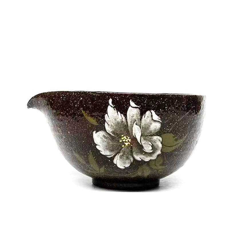 Handcrafted wabi-sabi Camellia Matcha Bowl (Pre-Sale)